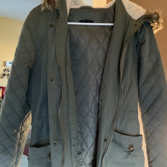 Quinn Green/Gray Coat - Picture 6 of 6